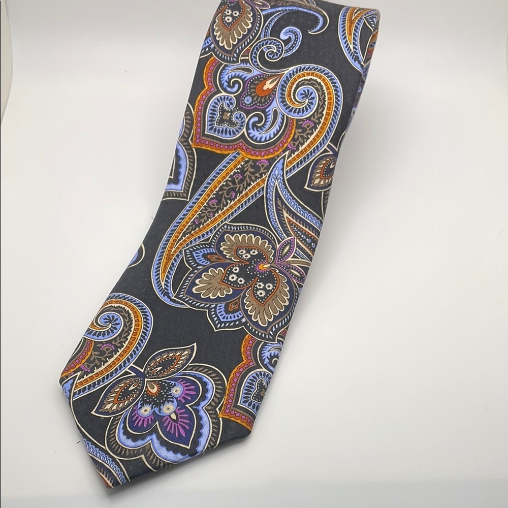 JZ Richards- Paisley Patterned Tie - Multicolor